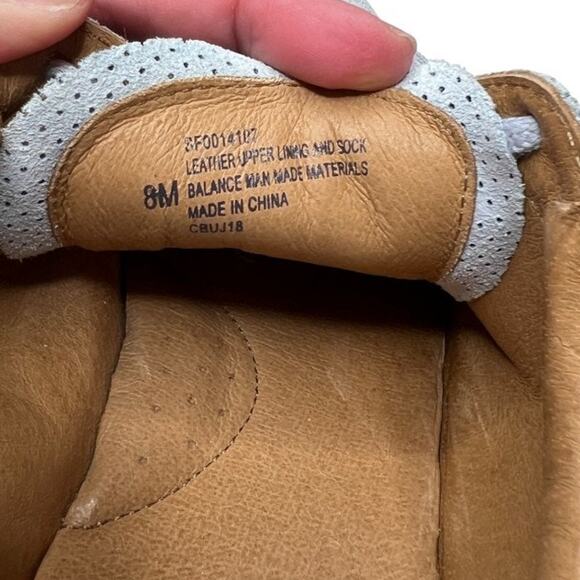 Sofft Somers Tie Soft Blue Sneaker Size 8 - Picture 4 of 7